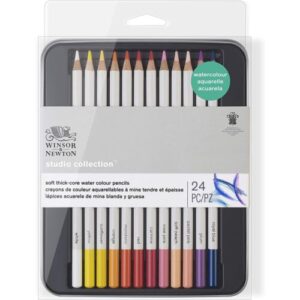 WINSOR & NEWTON MATITE COLORATE ACQUERELLABILI 24 PZ